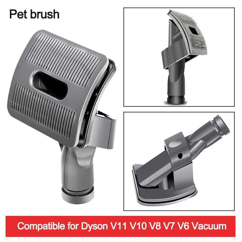 Solighter Sikat Tempat Tidur Hewan Peliharaan Anjing Kucing Untuk Dyson Vacuum Cleaner Aksesoris Alat Pengantin Pria Sikat Rambut