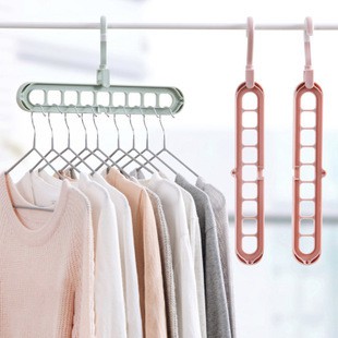 Tempat Penyimpanan Gantungan Baju Tempat Hanger Clothes Hanger Caddy Organizer Multifungsi Jemuran Laundry