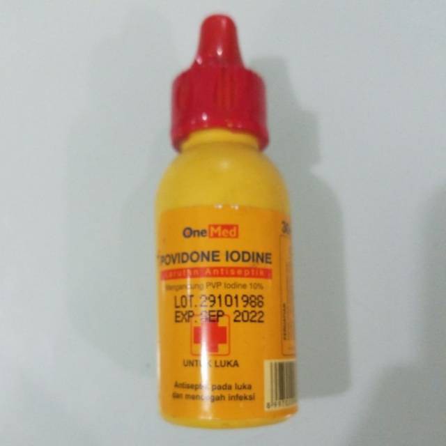 Povidon iodine 30ml antiseptic untuk luka