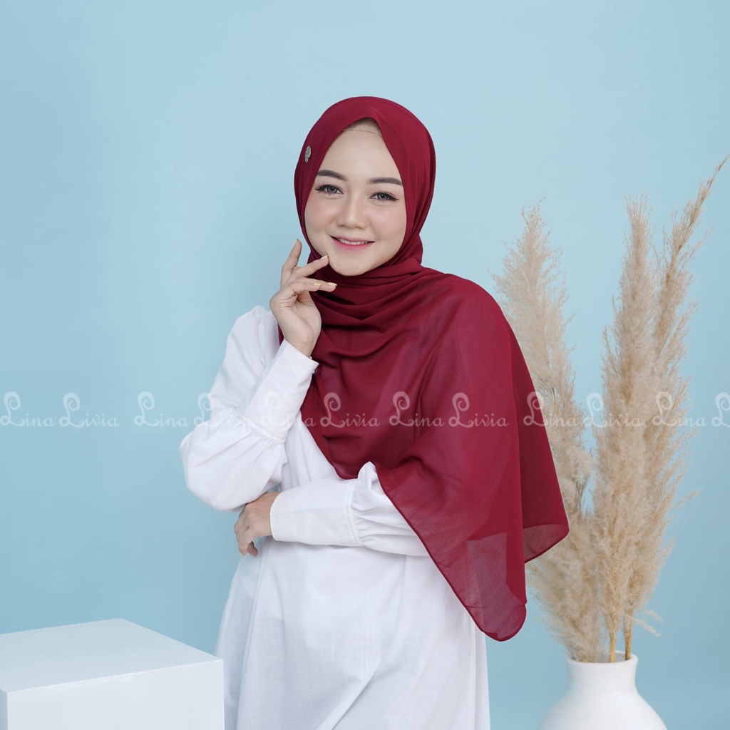 PASHMINA DIAMOND HIJAB INSTANT HIJAB TERLARIS TERMODIS by LINALIVIA