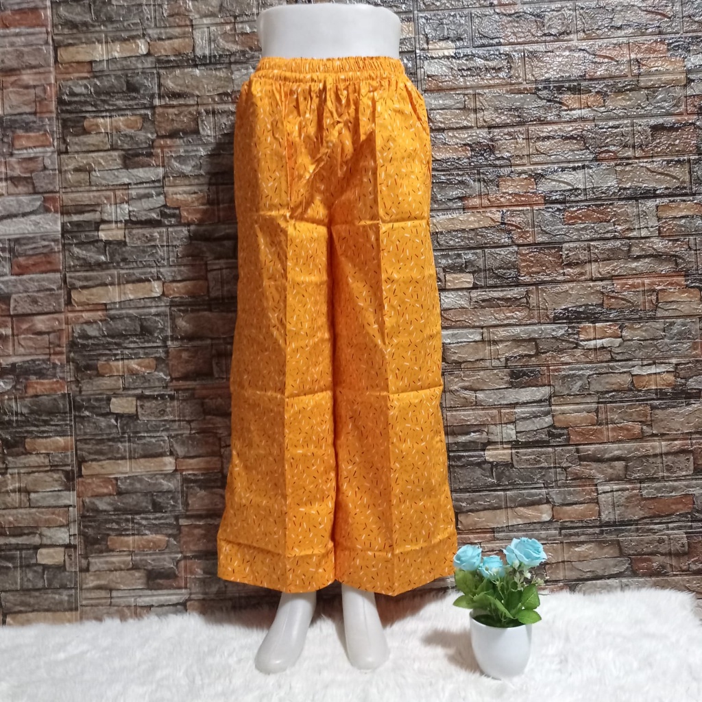 Kulot panjang katun motif keren-motif no.22