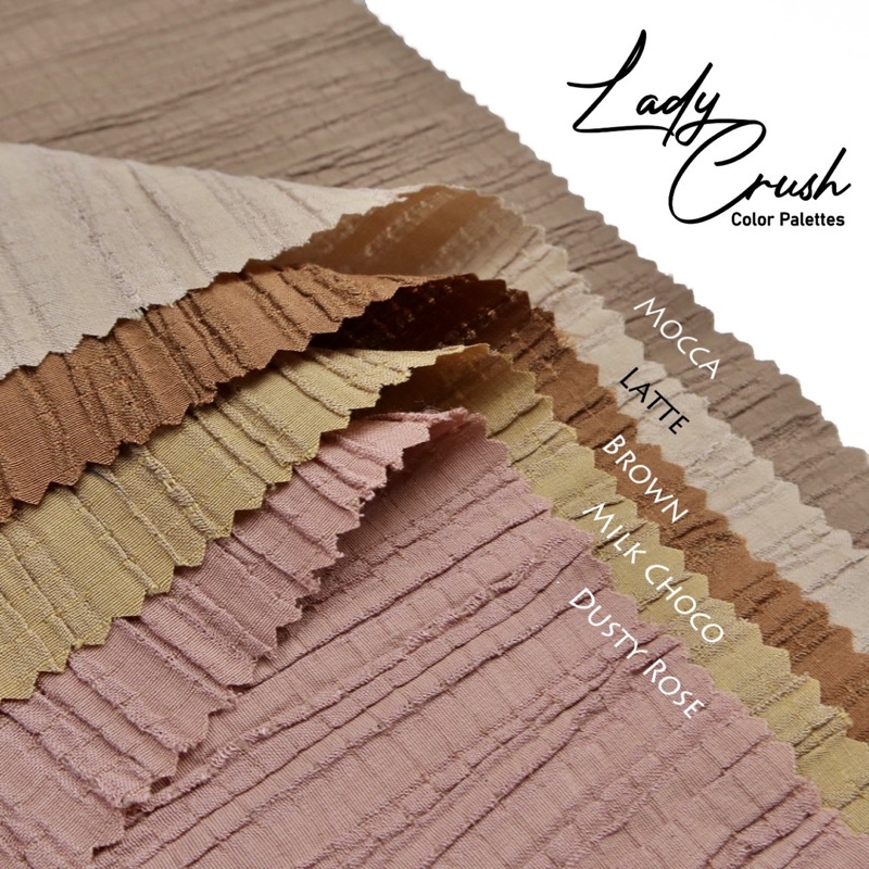 [NEW ARRIVAL] KAIN LADY CRUSH CRINKLE FASHION HITZ KRINKEL CRUSH RAYON AIRFLOW CRINKLE TYPE LADYCRUSH BEST SELLER HARGA TERMURAH CRINKLE PLEATS PLISKET PREMIUM QUALITY GROSIR ECER URAGIRI