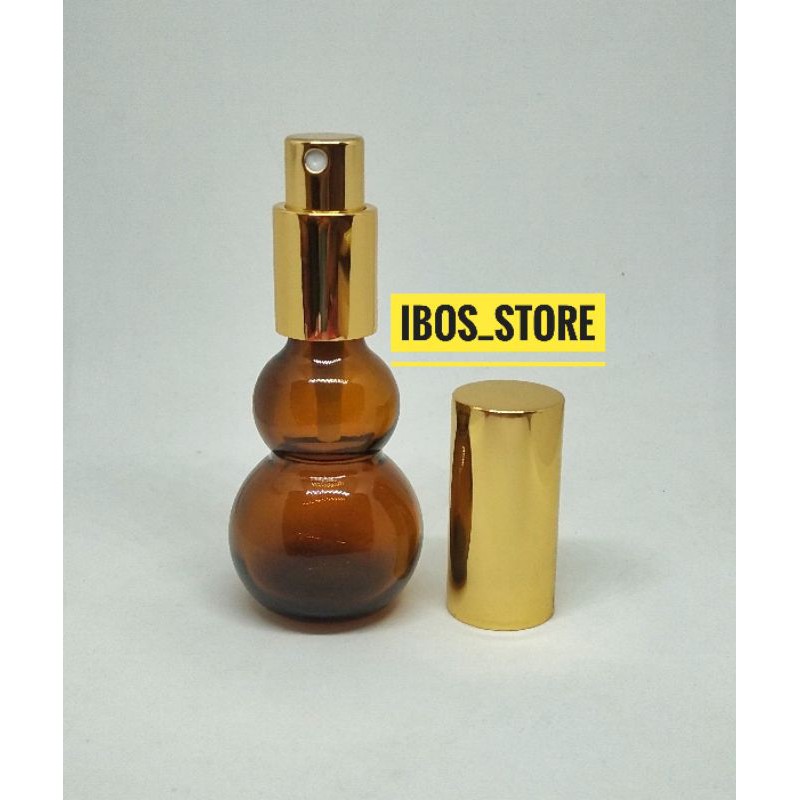 Botol Spray Kaca Unik Labu 30ml/Botol labu/Botol unik kaca