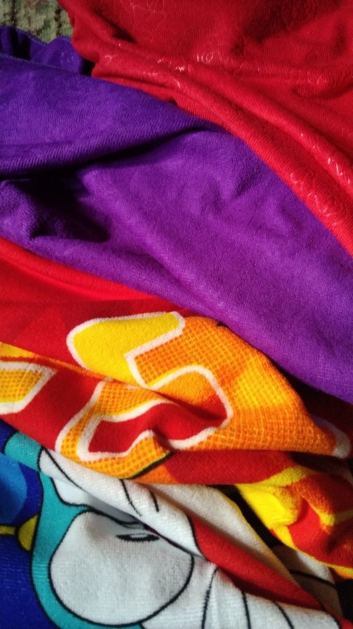 Handuk Karakter Ukuran 70cm X 140cm / Handuk Motif Karakter Bahan Microfiber / Handuk Mandi Anak