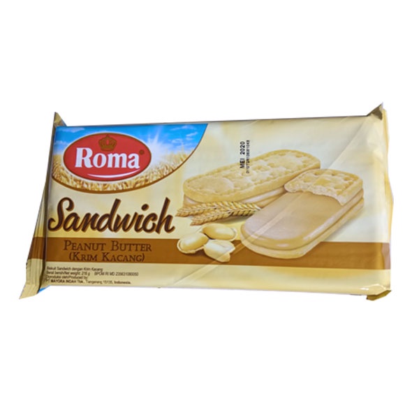 

ROMA SANDWICHI PEANUT 216GR