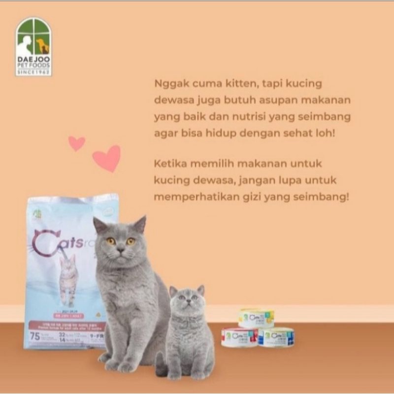 GRAB GOJEK CATSRANG ADULT 8 KG MAKANAN KUCING