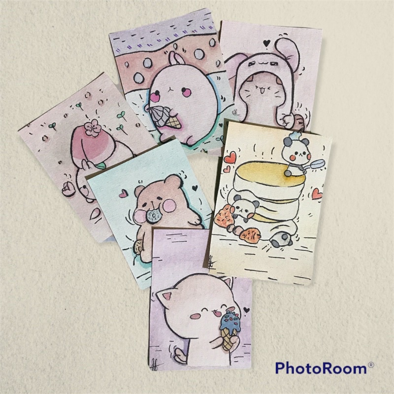 

Cute Mini Watercolor Paintings Lukisan Cat Air Lucu Imut Animal