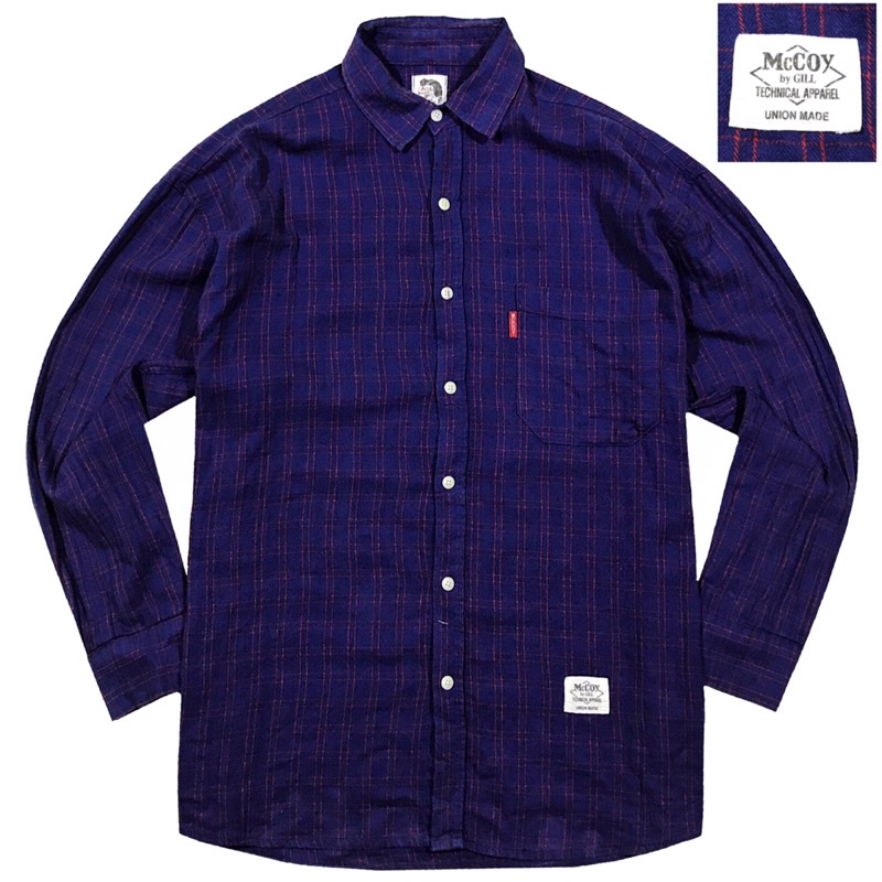 flannel second branded original / flannel bekas branded / kemeja second branded / mccoy flannel shir