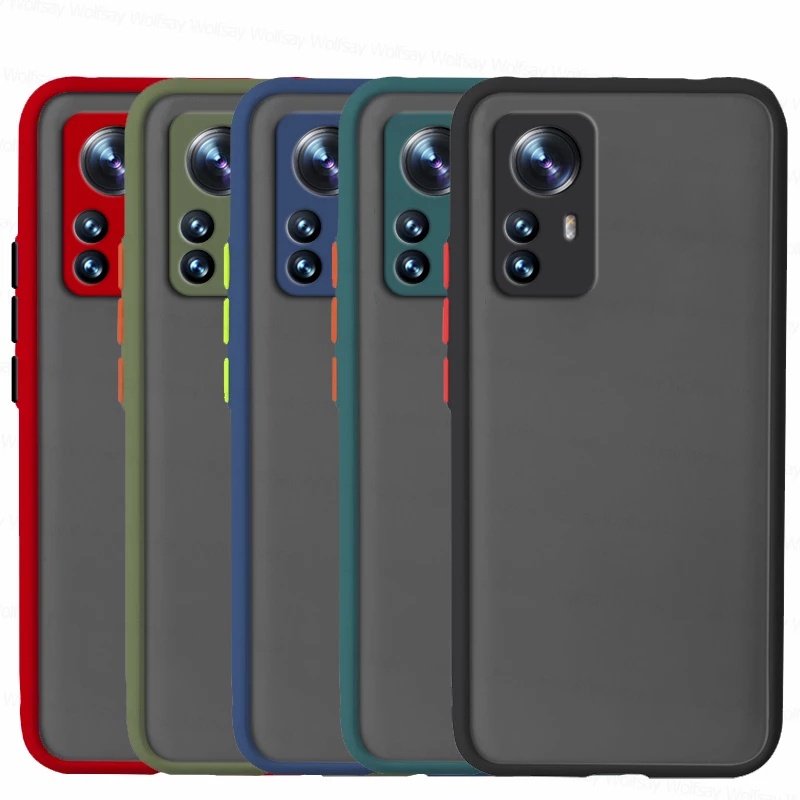 Hard Case Pelindung Lensa Kamera Belakang Warna Permen Untuk Xiaomi Mi 12S Ultra 12 Pro 2022 12X