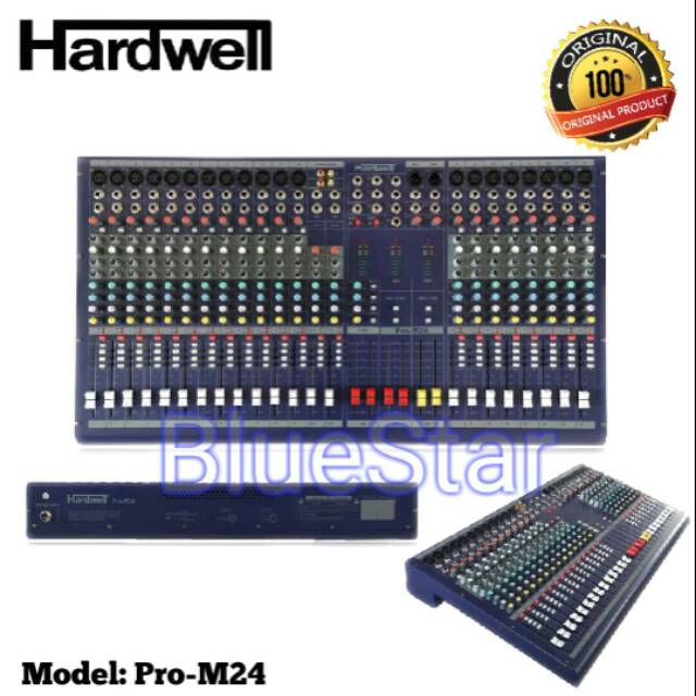Mixer Audio Hardwell Pro M24 Original 24 Channel