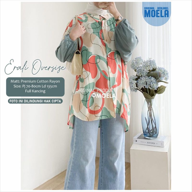ERALI OVERSIZE BY MOELA - BLOUSE