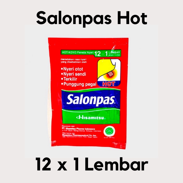 Koyo Salonpas Salonpas Hijau Salonpas Hot Hisamitsu Koyo Pereda Nyeri