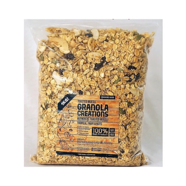 Granola Creations Tropical Fruit Nuts Aneka Buah dan kacang 1 kg