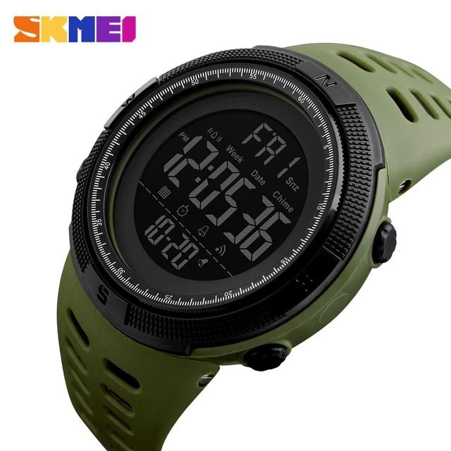 SKMEI 1251 Jam Tangan Pria Digital Dual Time Anti Air WK-SBY