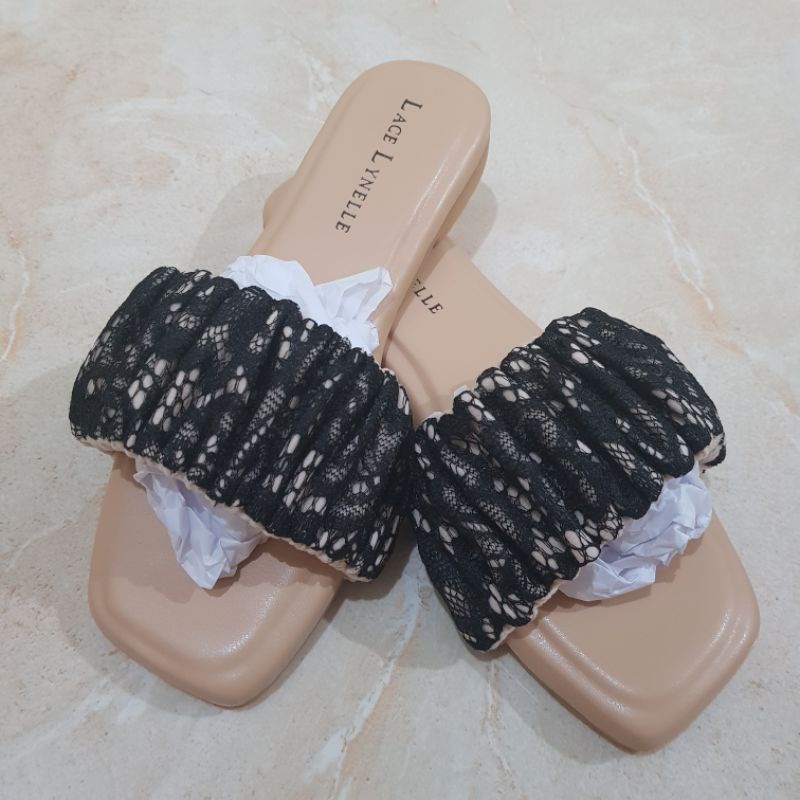 Sandal Jovita Ukuran 35 - Lace Lynelle