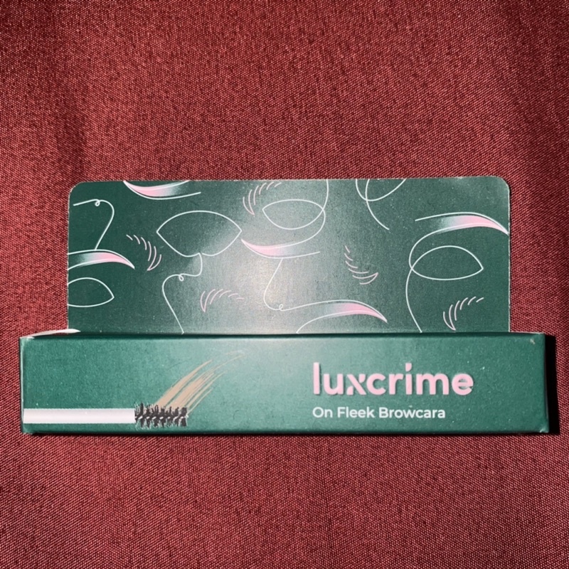 (preloved) luxecrime on fleek browcara mocha