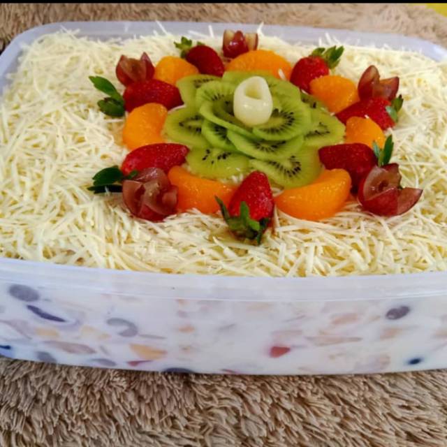 

Tukusiki salad 3500 ml toping std bisa untk 15 smpai 20 orang