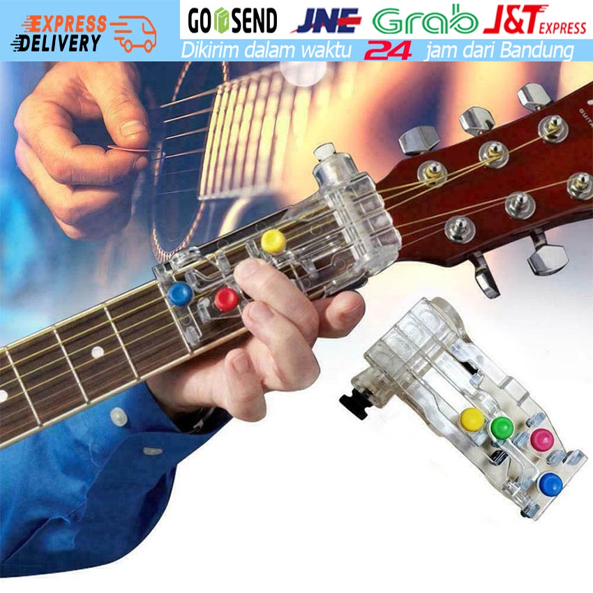 Alat Bantu Gitar Sale Tunner Gitar Alat Bantu Kunci Senar Adjustable Fred Tune Pemula Guitar Terlari