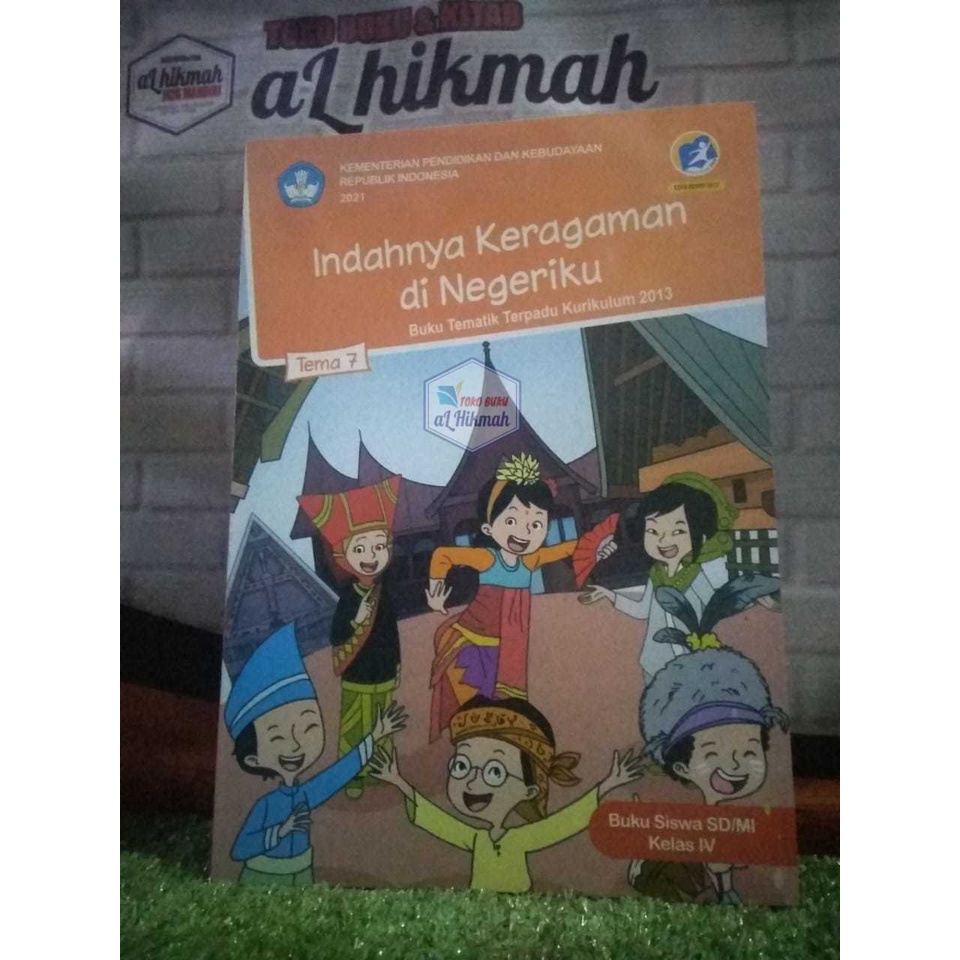 Jual Buku Paket Tematik Sd Mi Kelas 4 Tema 7 Indahnya Keragaman Di