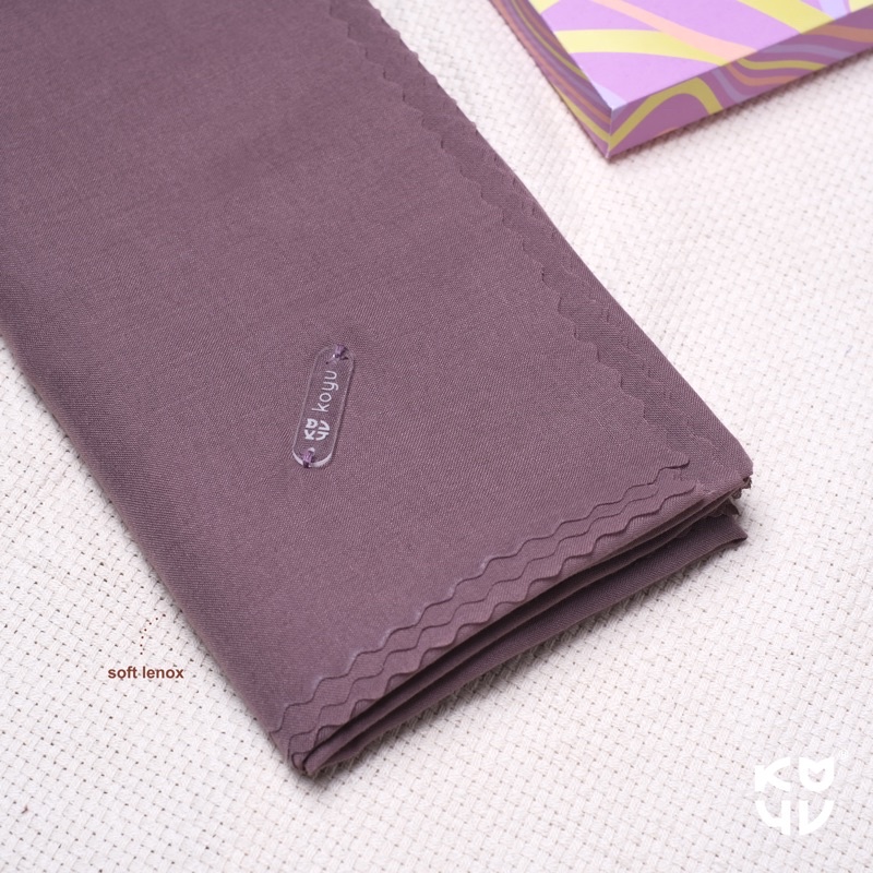 Hijab Segiempoat Voal Rosaline Part 2 Baru-SOFT LENOX