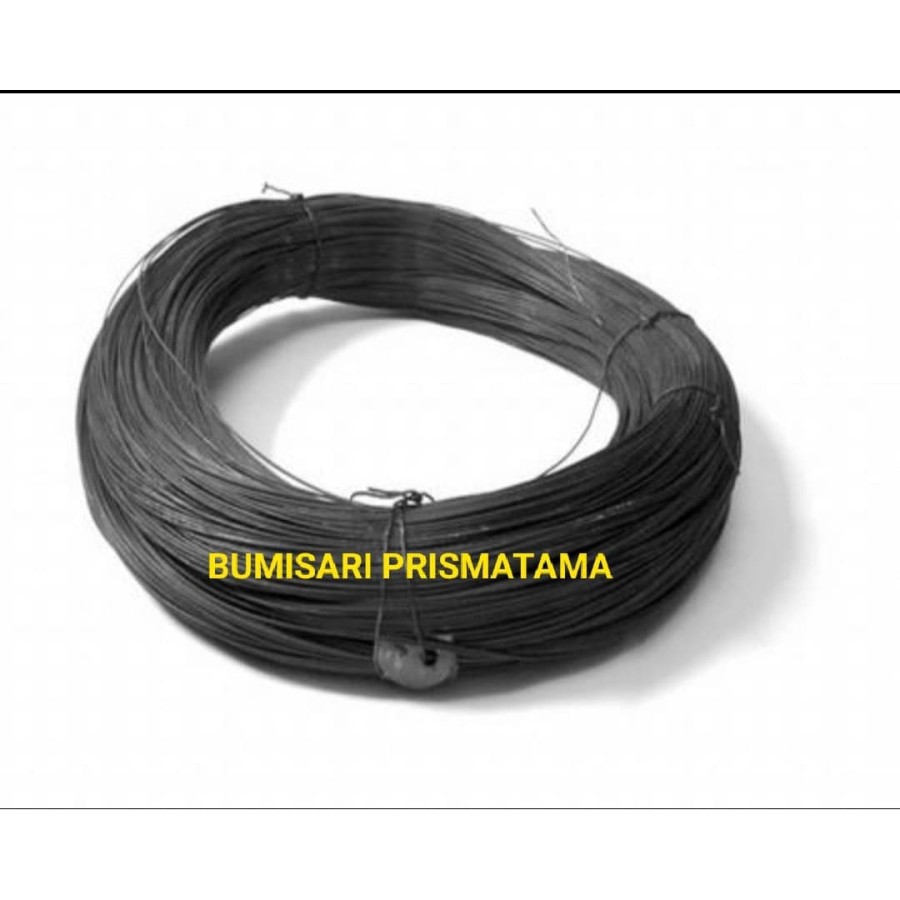 KAWAT BENDRAT HITAM 0,5 MM / KAWAT BEHEL / KAWAT IKAT BESI MURAH