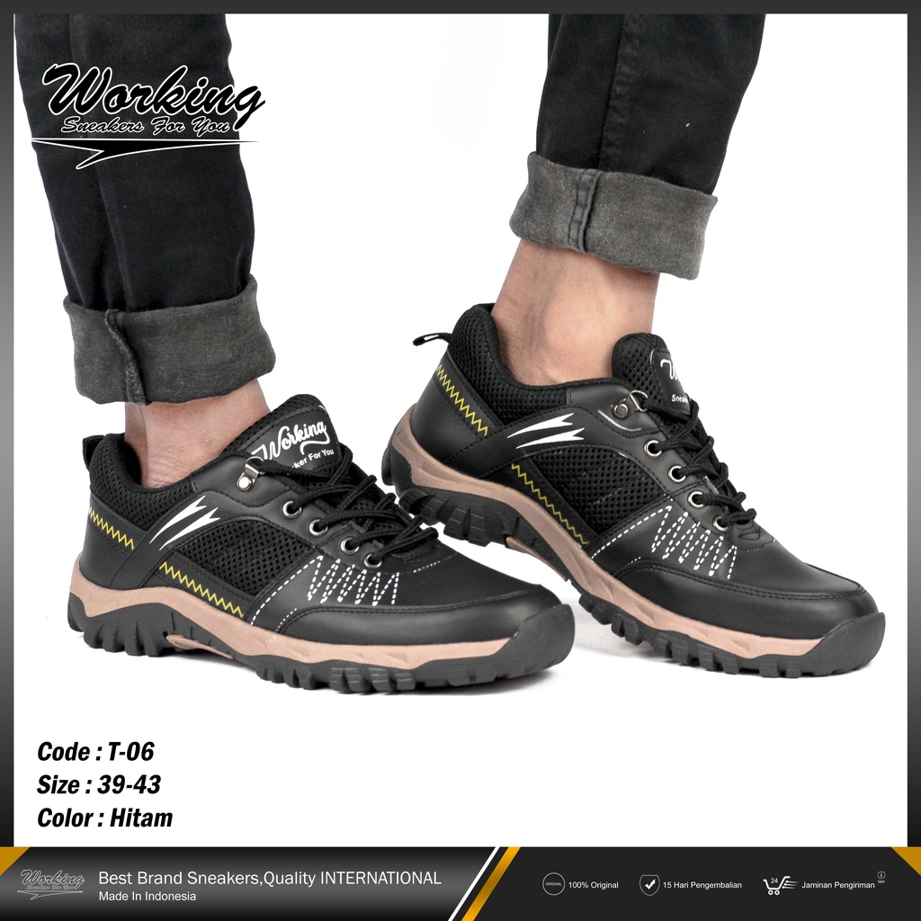 Working Sneakers For You Sepatu Hiking T-06 Original