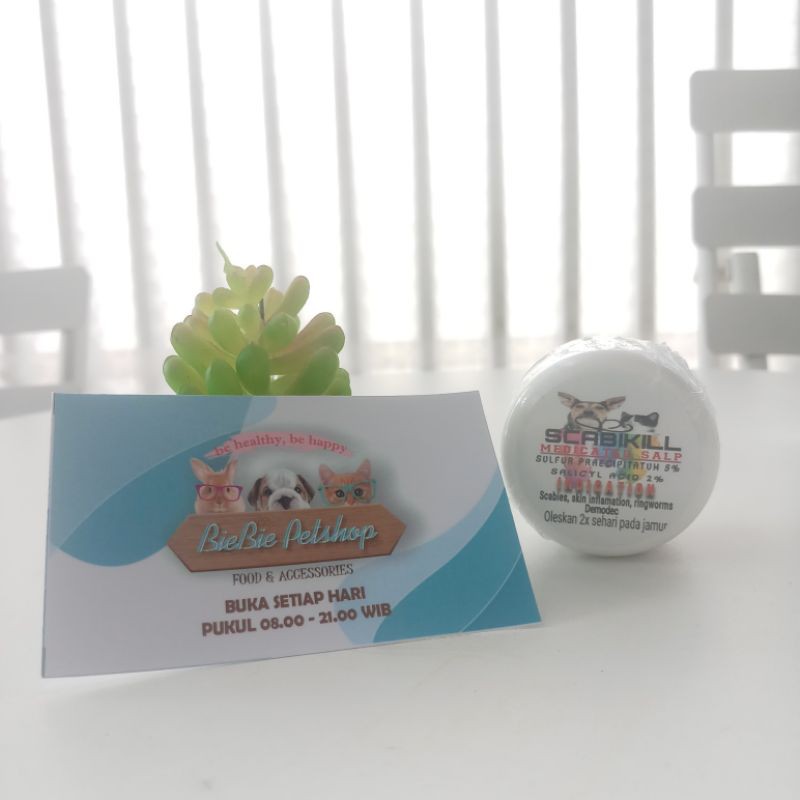 SALEP BELERANG UNTUK SKABIES DAN JAMUR PADA KUCING/ ANJING