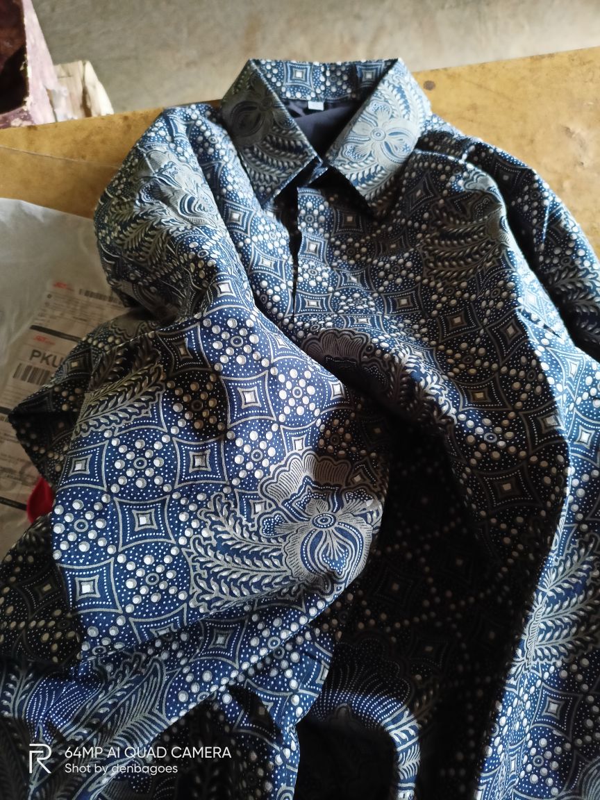 Gurdo Pari Kemeja Batik Pria Lengan Panjang Dan Pendek By Kharis Batik