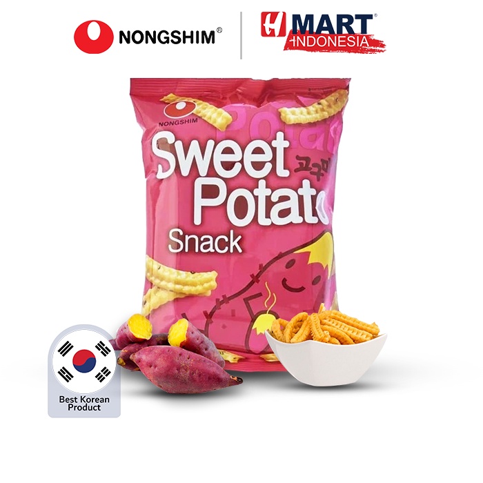 

NONGSHIM Sweet Potato Snack - Camilan Korea Rasa Ubi Jalar 55g