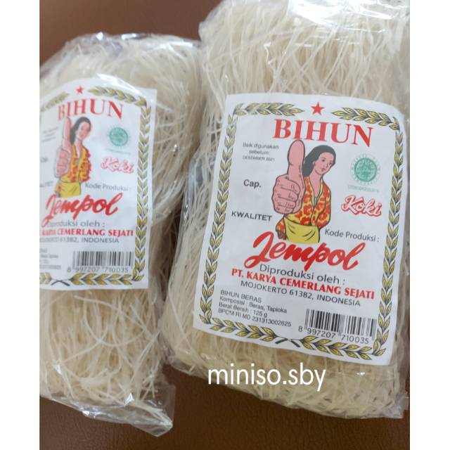 

Bihun cap jempol 125 gr