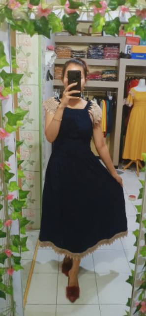 daster smoke daster arab daster renda daster batik daster pekalongan daster COD bayar ditempet-3