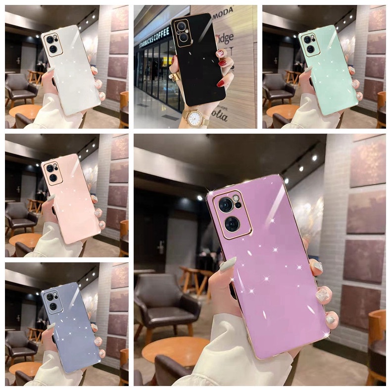 case oppo a57 2022 f5 f7 a37 a76 a96 a16k a73 2020 electroplating soft cover phone case