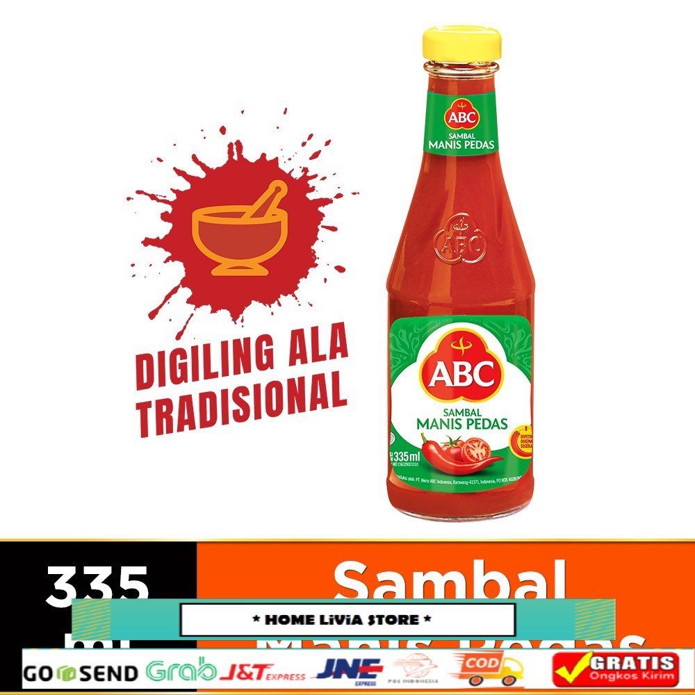 

ABC Sambal Manis Pedas 335 ml