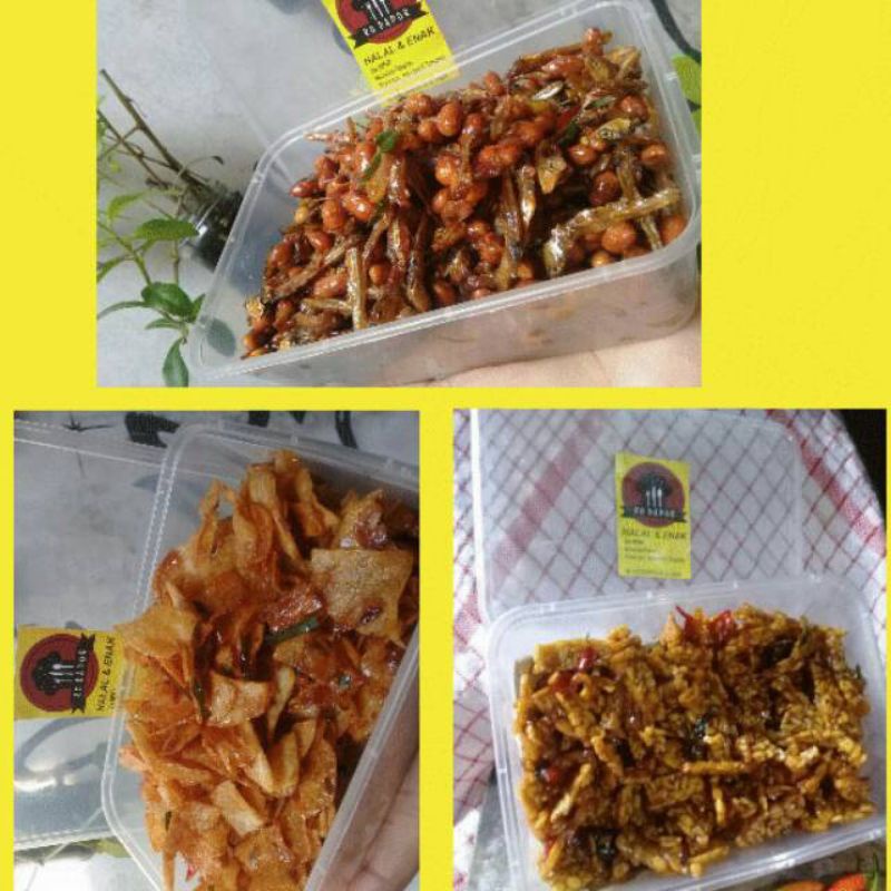 

paket 3 lauk siap saji HALAL TANPA PENGAWET by r.o dapor