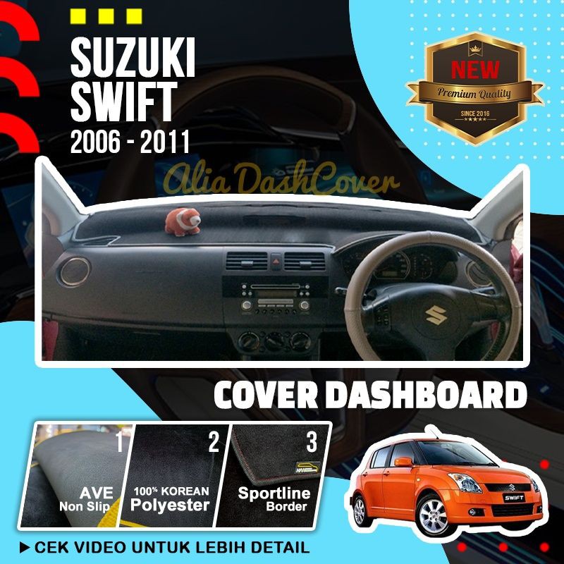 COVER DASHBOARD SUZUKI SWIFT KARPET DASHBOARD MURAH AKSESORIS INTERIOR MOBIL