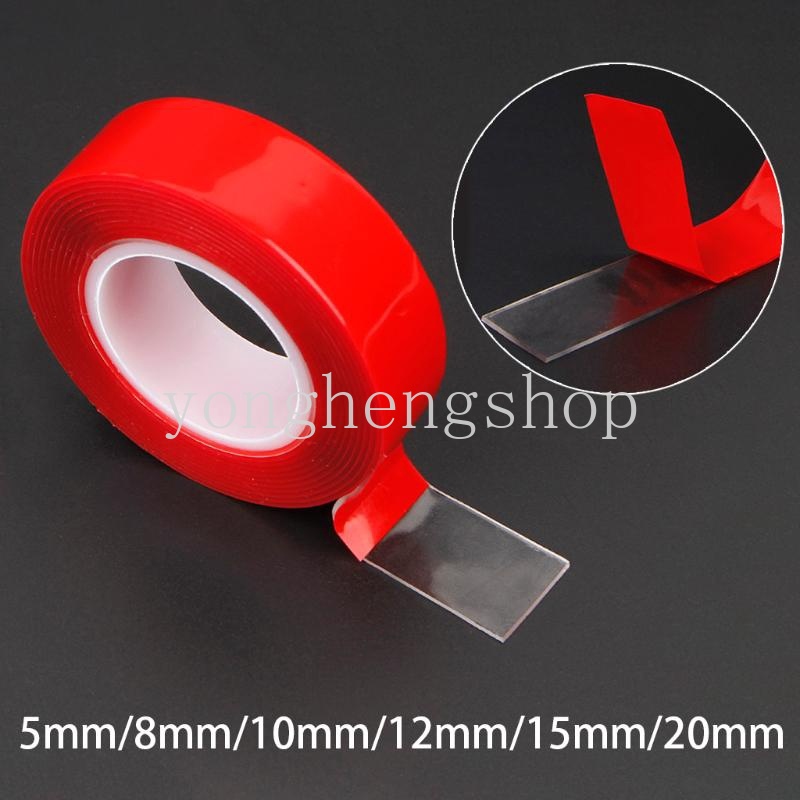 Double Tape Akrilik Gel Transparan Multifungsi Panjang 2m
