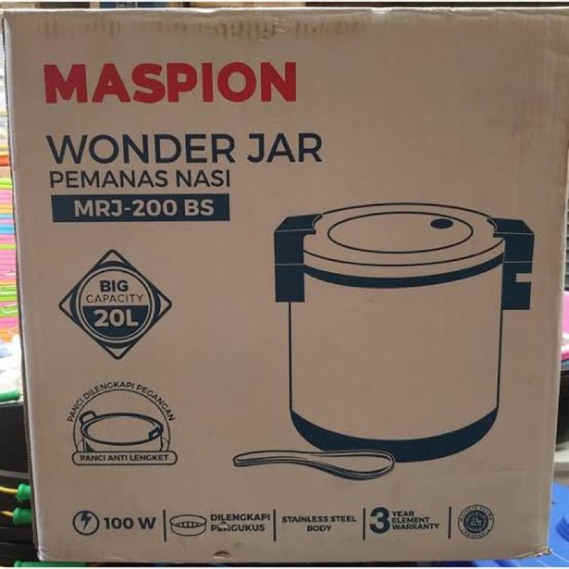 BIG SALE!! Magic Jar/ pemanas nasi Maspion 20 liter MRJ 200 BS