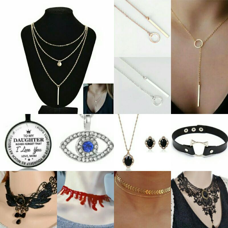 Set kalung anting wanita