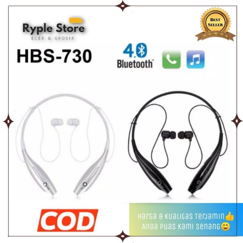Headset Bluetooth Wireless HBS 730/Earphone Bluetooth Sport Jogging HBS-730