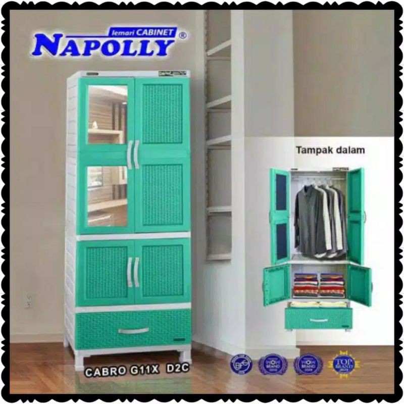 LEMARI PAKAIAN CABRO-G11 X D2C NAPOLLY