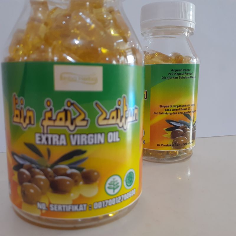 

Bin Faiz Zaitun Kapsul Extra Virgin