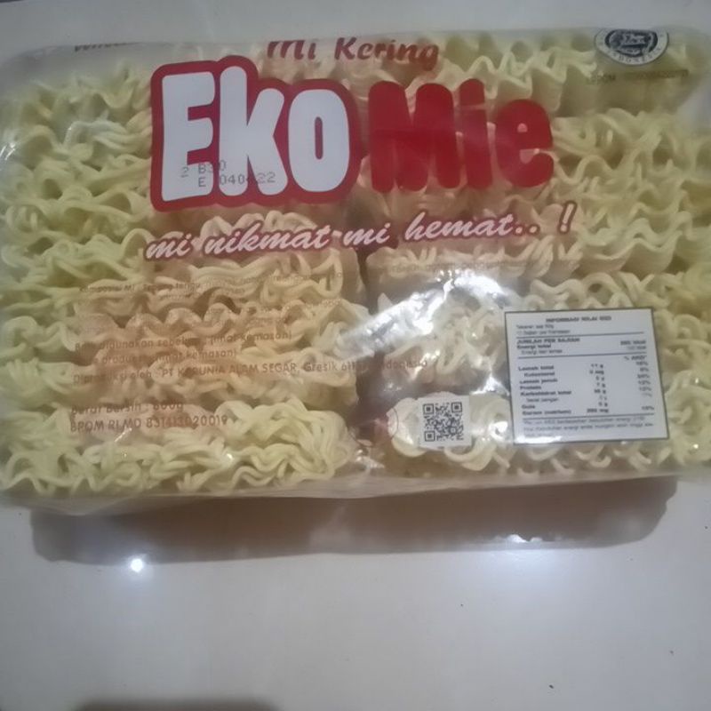 

mie kering ekomie