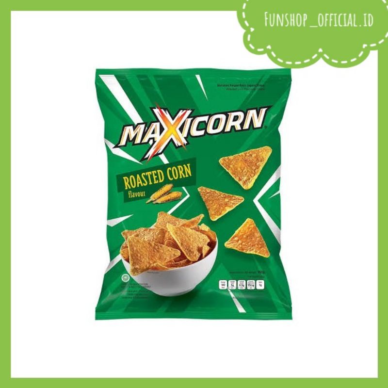 

Maxicorn Rasa BBQ ,Maxicorn Rasa Keju ,Maxicorn Rasa Jagung bakar 120g