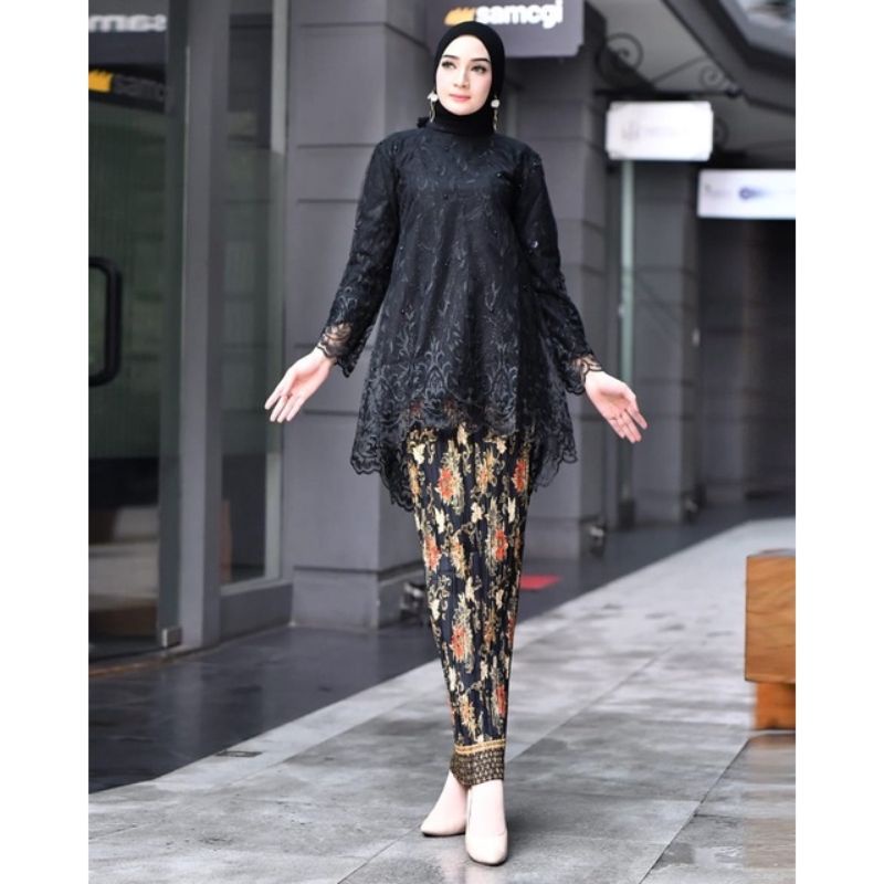 BA SETELAN KEBAYA TUNIK TULLE//KEBAYA WISUDA//KEBAYA PESTA//KEBAYA MODERN BY BA