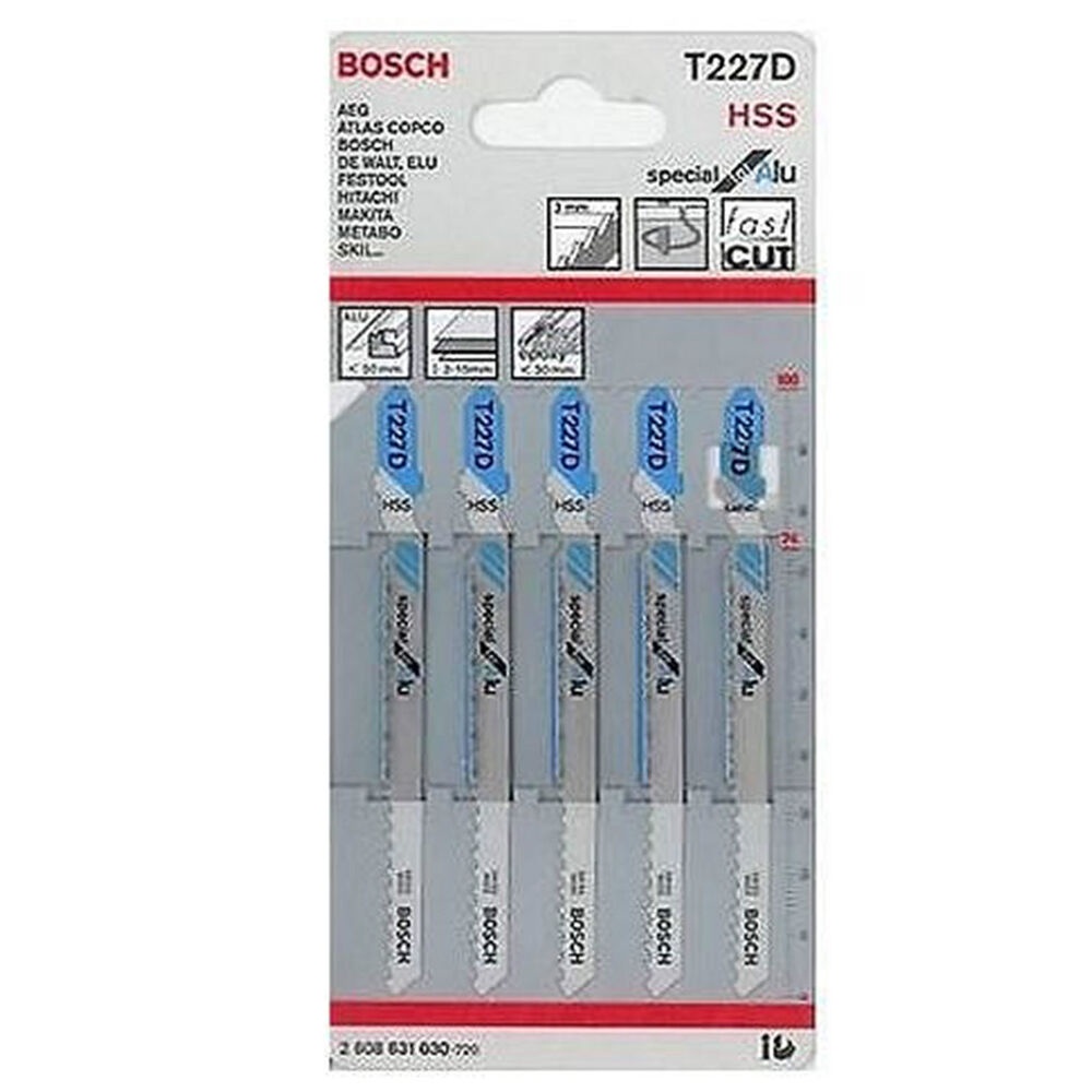 BOSCH Mesin Mata Jigsaw Gergaji Besi Aluminium Metal Bosch T 227 D