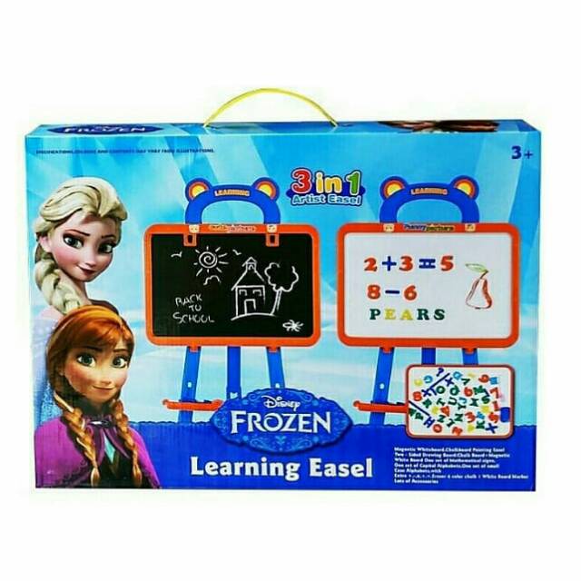 

Frozen learning easel