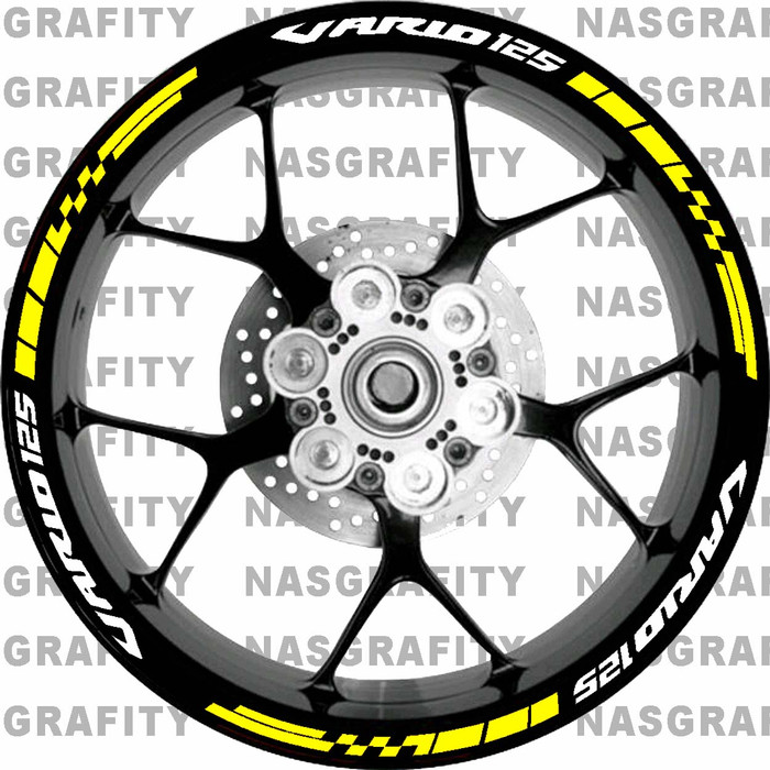 sticker velg racing vario 125 Ori