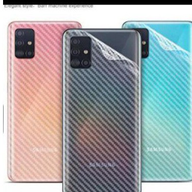 SKIN KARBON BELAKANG SAMSUNG NOTE 5/NOTE 8/NOTE 9