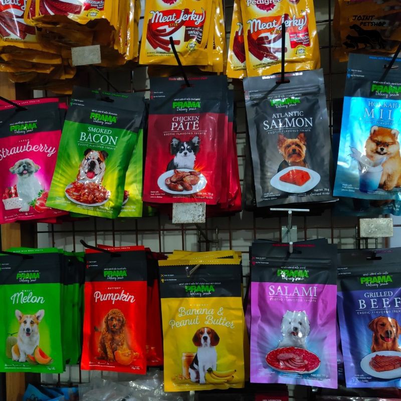 Snack Anjing Prama 70gr All Varian Camilan Anjing