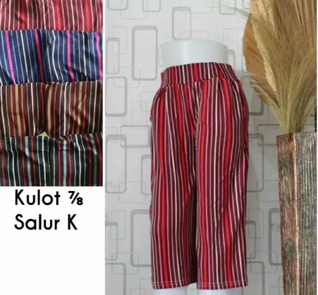 CELANA PANJANG WANITA KULOT PANJANG JUMBO WAFLE CREPE SALUR-1